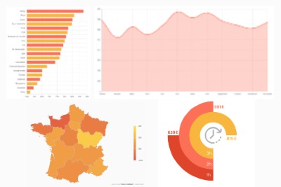 Infographie des coûts d’un concert en France.
